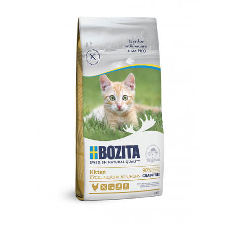 Bozita Kitten Grain Free kassitoit 2kg Bozita Kitten Grain Free kassitoit 2kg