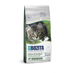 Bozita Active & Sterilised Grain Free Lamb kassitoit 2kg