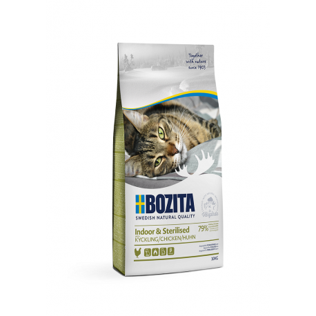 Bozita Indoor & Sterilised Chicken kassitoit 10kg Bozita Indoor & Sterilised Chicken kassitoit 10kg