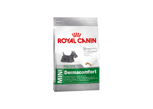 Royal Canin Mini Dermacomfort8kg koeratoit, koeratoidud