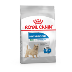 Royal Canin Mini Light 3kg koeratoit, koeratoidud väiksele koerale