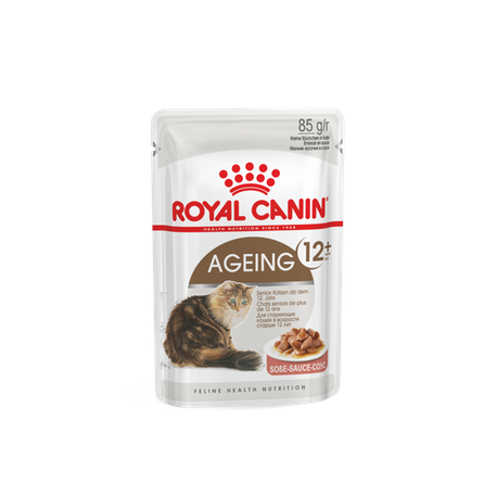 Royal Canin FHN AGEING +12 in gravy 12x85g kassitoit Royal Canin FHN AGEING +12 in gravy 12x85g kassitoit