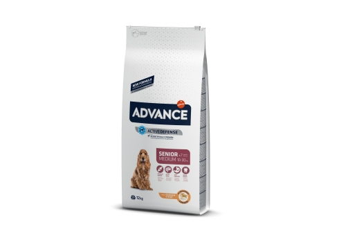 Advance koeratoit Medium Senior, koeratoit eakale koerale