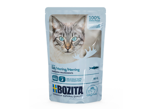 BOZITA HEERINGA TÜKID KASTMES kassi täissööt 12x85g