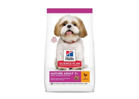 HILLS KOERA TÄISSÖÖT SMALL&MINI MATURE 7+ KANA 3KG