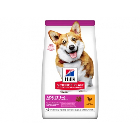 HILLS KOERA TÄISSÖÖT SMALL&MINI KANA 6KG HILLS KOERA TÄISSÖÖT SMALL&MINI KANA 6KG