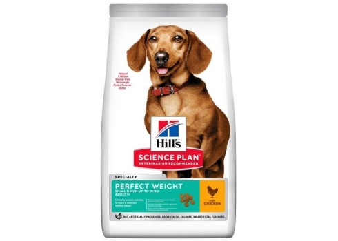 HILLS KOERA TÄISSÖÖT PERFECT WEIGHT SMALL&MINI KANA 1,5KG