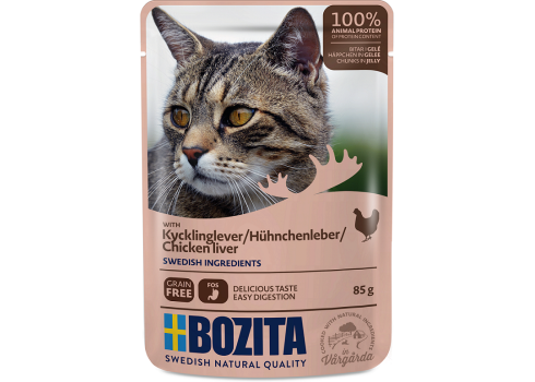 BOZITA KANA- JA MAKSA TÜKID ŽELEES kassi täissööt 12x85g