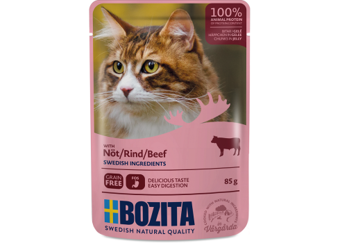 BOZITA VEISELIHA TÜKID ŽELEES kassi täissööt 12x85g