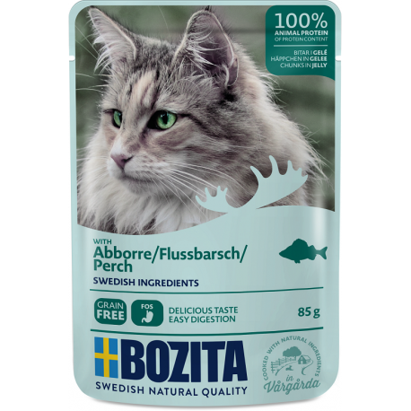 BOZITA AHVENA TÜKID ŽELEES kassi täissööt 12x85g BOZITA AHVENA TÜKID ŽELEES kassi täissööt 12x85g