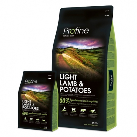 Profine Light Lamb & Potatoes koeratoit 15kg Profine Light Lamb & Potatoes koeratoit 15kg