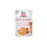 Brit Care Fillets in Gravy Tender Turkey & Savory Salmon märgtoit kassidele 24x85g