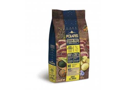 Polaris grainfree adult duck&turkey koeratoit 12kg
