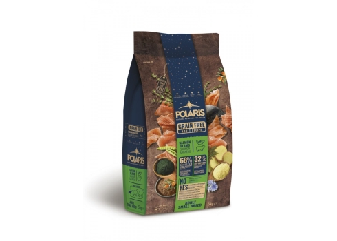 Polaris grainfree salmon&lamb adult small breeds koeratoit 5kg