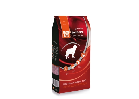 Total Bite Lamb & Rice koeratoit, gluteenivaba 12kg