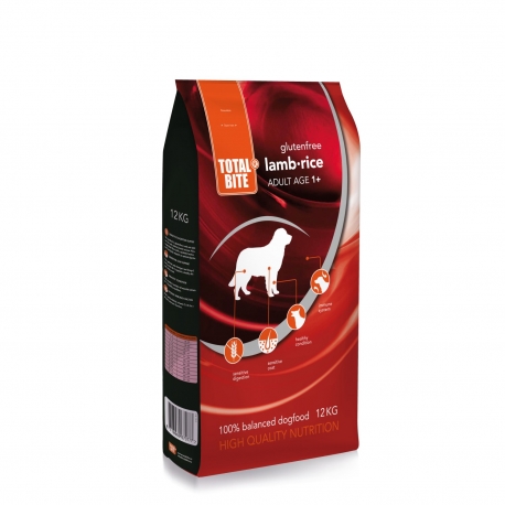 Total Bite Lamb & Rice koeratoit, gluteenivaba 12kg Total Bite Lamb & Rice koeratoit, gluteenivaba 12kg