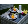 Aiamööbli komplekt Bello Giardino SANO hall, diivan + 2 tooli + laud