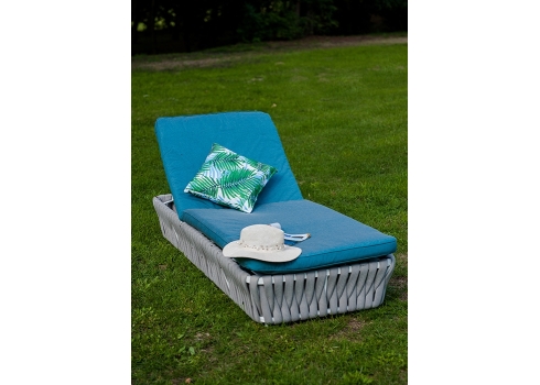 Lamamistool Bello Giardino CORDA türkiis, 203x76xH30 cm