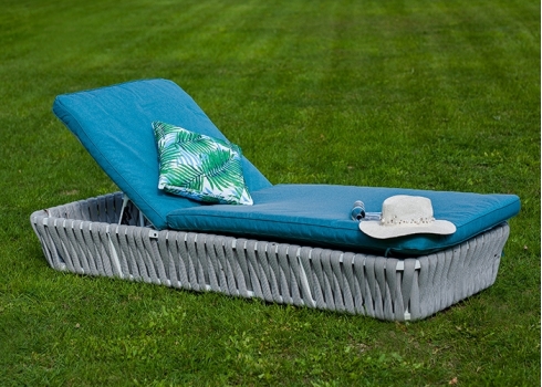 Lamamistool Bello Giardino CORDA türkiis, 203x76xH30 cm