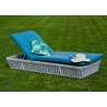 Lamamistool Bello Giardino CORDA türkiis, 203x76xH30 cm