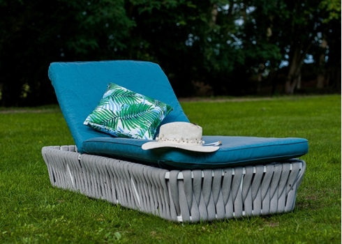Lamamistool Bello Giardino CORDA türkiis, 203x76xH30 cm