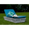 Lamamistool Bello Giardino CORDA türkiis, 203x76xH30 cm