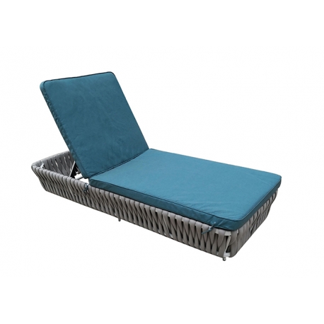 Lamamistool Bello Giardino CORDA türkiis, 203x76xH30 cm Lamamistool Bello Giardino CORDA türkiis, 203x76xH30 cm