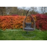 Ripptool Bello Giardino PIATTO tumepruun, 105x105xH195 cm