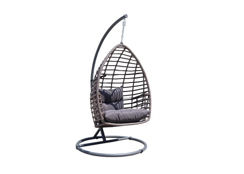 Ripptool Bello Giardino PIATTO tumepruun, 105x105xH195 cm