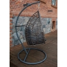 Ripptool Bello Giardino PIATTO tumepruun, 105x105xH195 cm