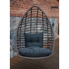 Ripptool Bello Giardino PIATTO tumepruun, 105x105xH195 cm