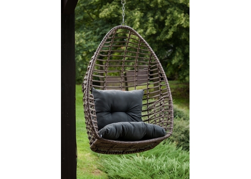 Ripptool Bello Giardino PIATTO tumepruun, 105x105xH195 cm