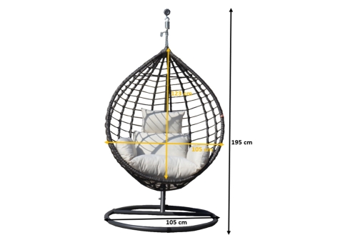 Ripptool Bello Giardino SPESSO hall, 105x105xH195 cm
