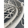 Ripptool NIDO valge, 80x80xH30 cm